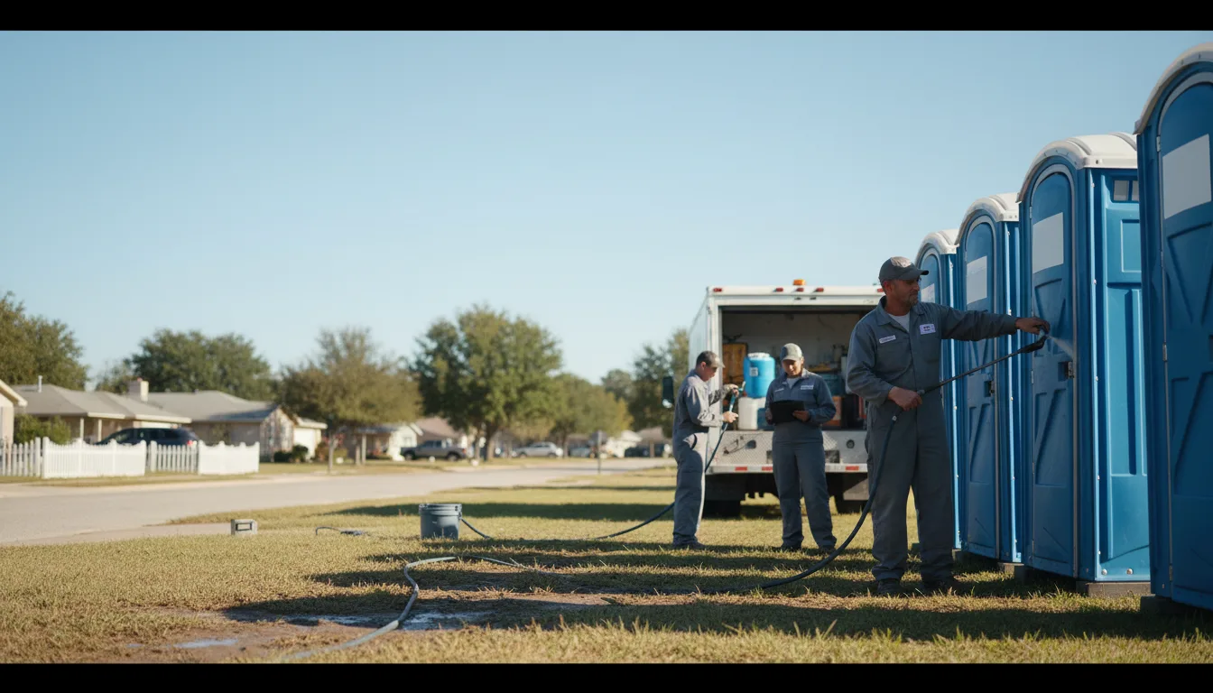 Long-Term Portable Toilet Rental in Little Falls, MN near me